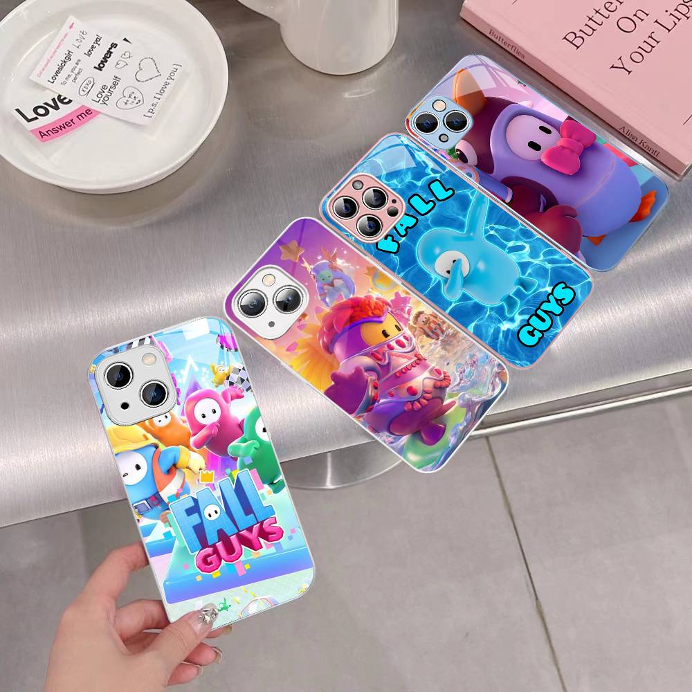 Party Games Iphone - Party Game F-Fall G-Guys Tempered Glass
