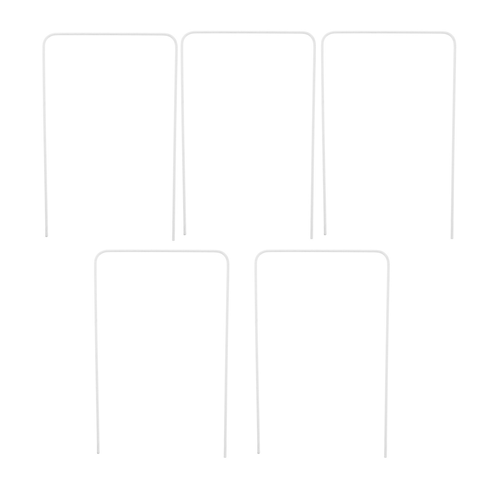 Croquet Set Lawn - 5Pcs Metal Croquet Wickets Standard Size