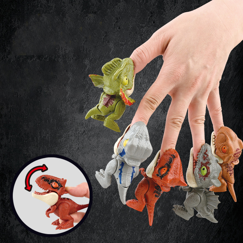 Party Games Children - 5Pcs Creative Mini Cartoon Animal Tyrannosaurus