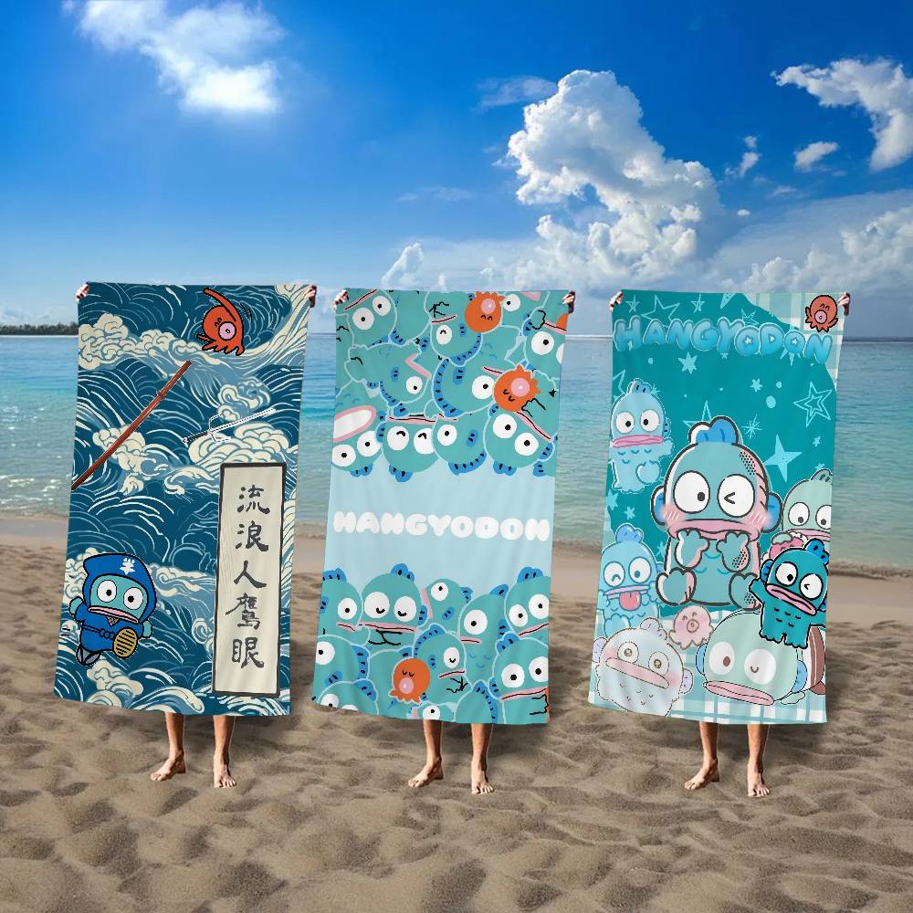 Washer Toss Set - H-HangyodonS Cartoon Microfiber Beach Towel Absorbent