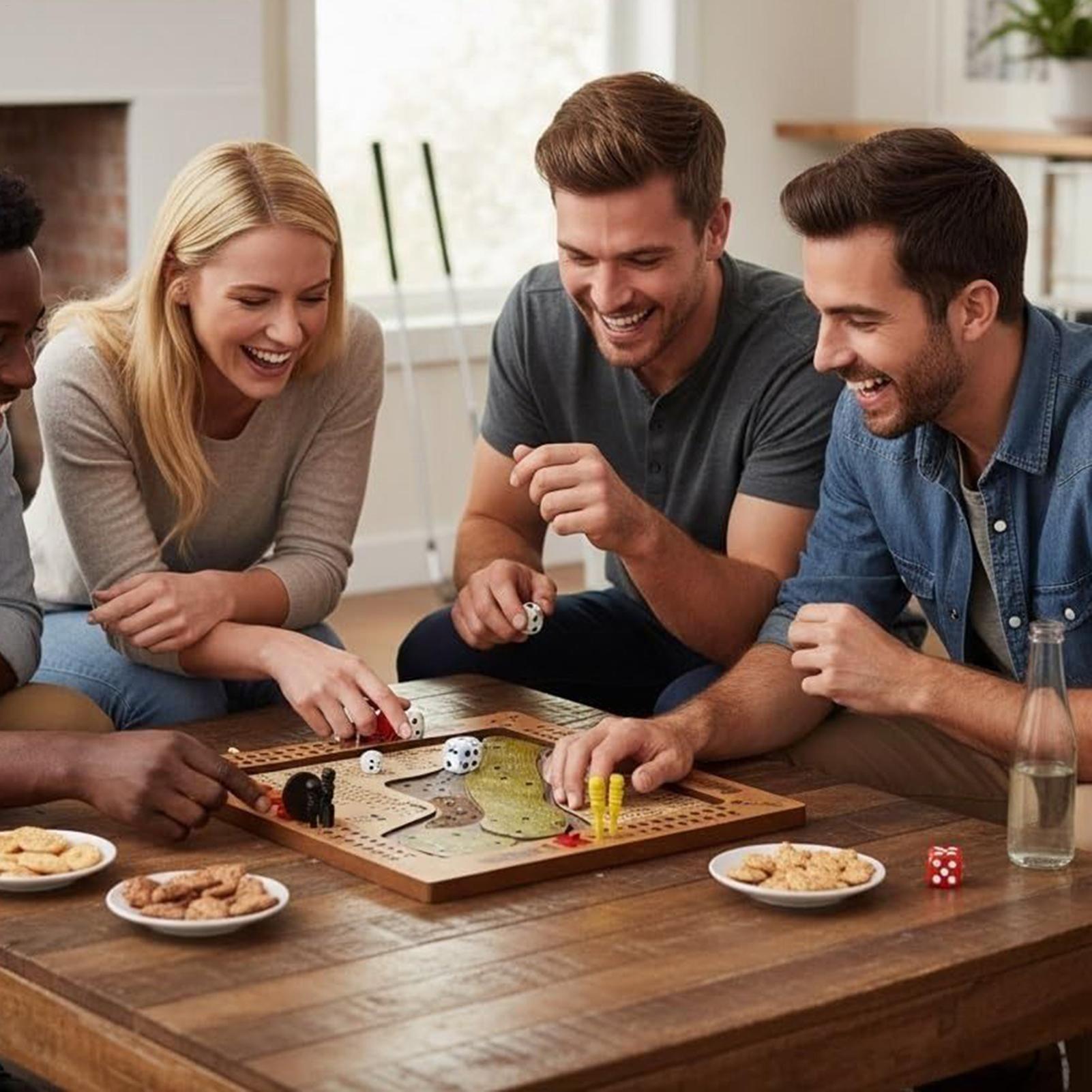 Golf Dice Game Wooden Challeng - Party Games Indoor review and price