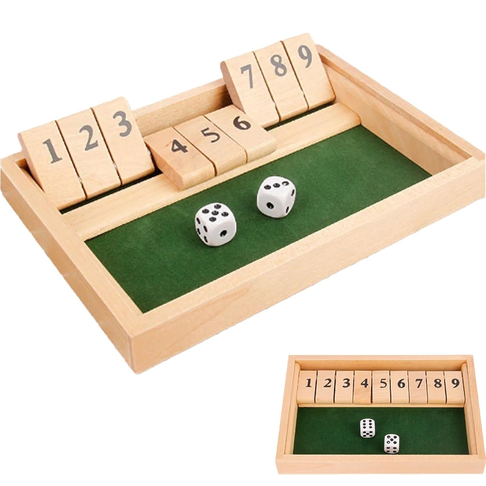 Close The Box Dice Board 2-4 P - Party Games For 3 People review and price