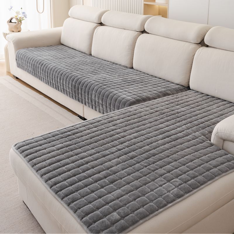 Plush Plaid Sofa Cushion Non-s - Washer Toss Set review and price