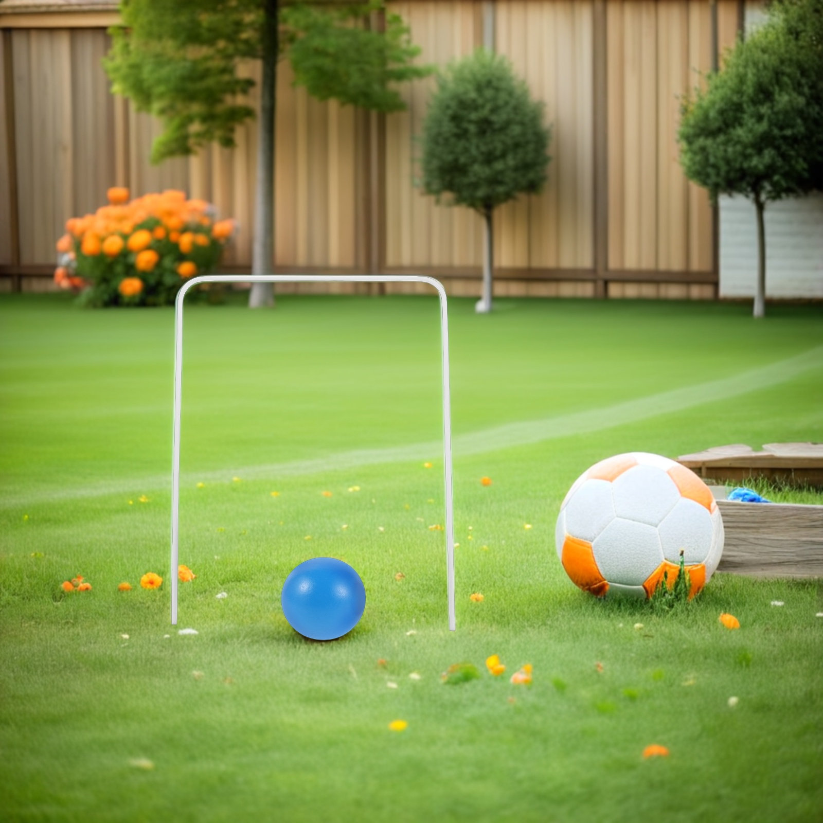 Kids Croquet Set with Wickets  - Croquet Set Lawn review and price