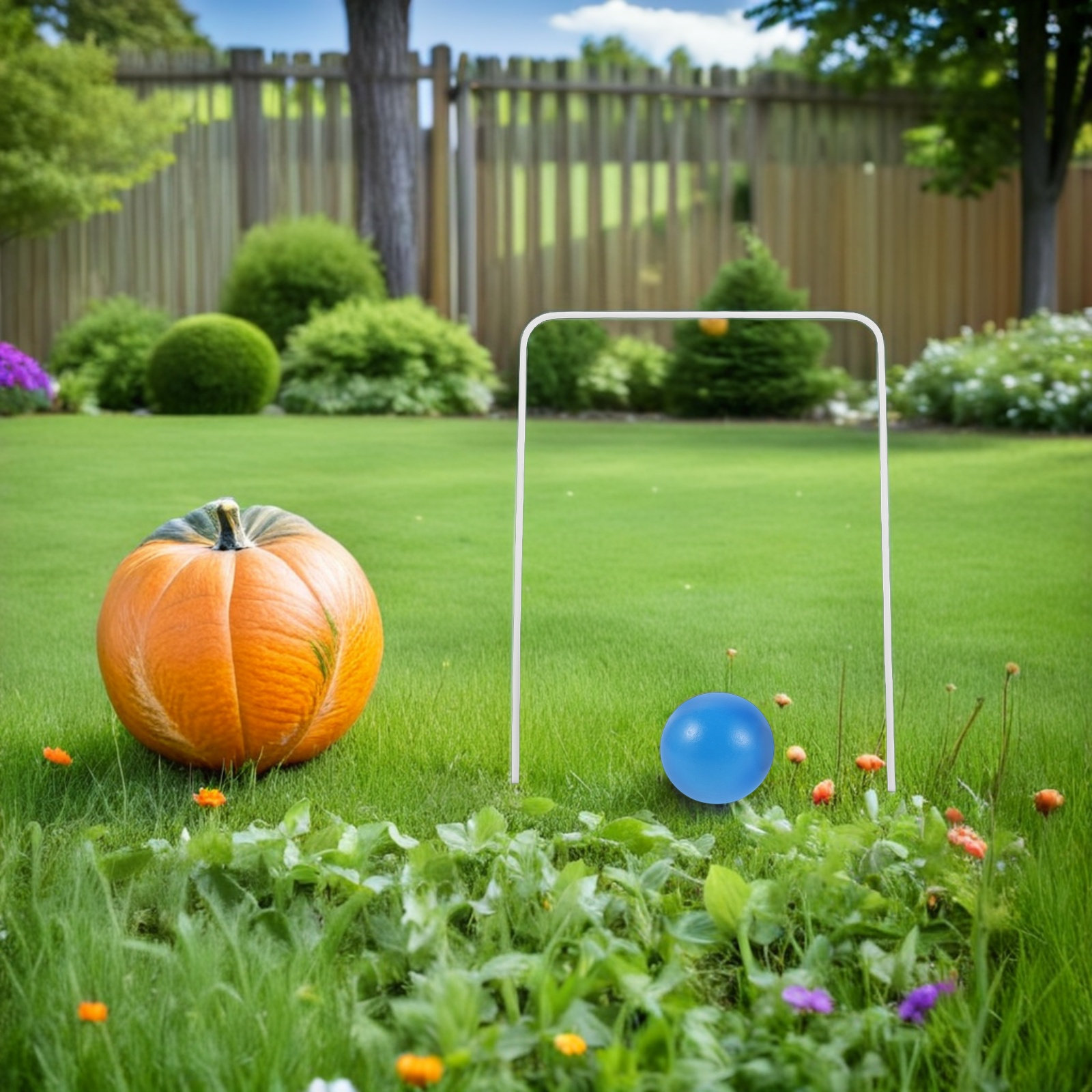 Kids Croquet Set with Wickets  - Croquet Set Lawn review and price