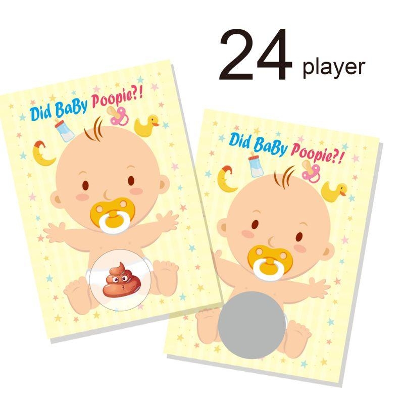 Guessing Game Baby Shower Scra - Party Games Baby Shower review and price