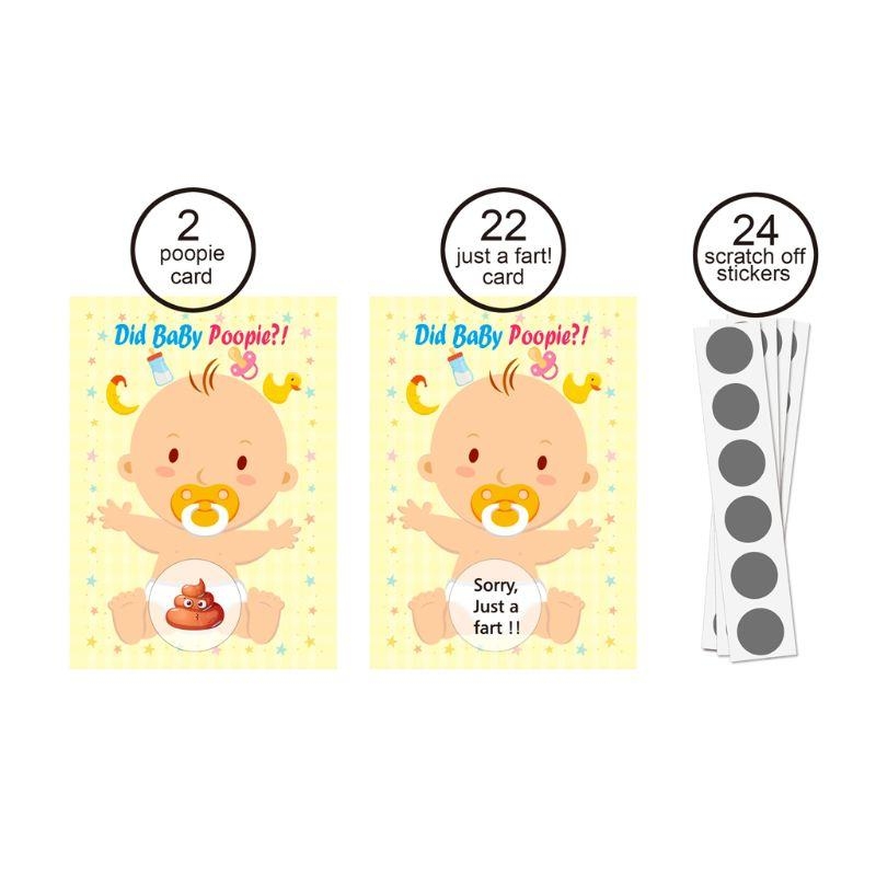 Guessing Game Baby Shower Scra - Party Games Baby Shower review and price