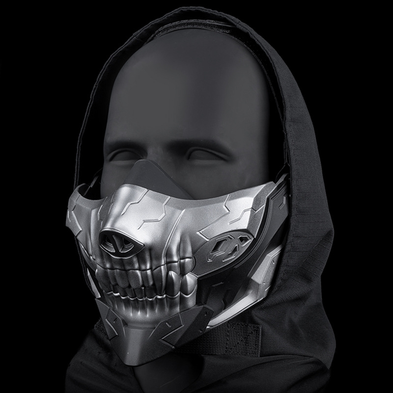 Rebel Skull Half-Face Mask Hal - Party Games No Props review and price
