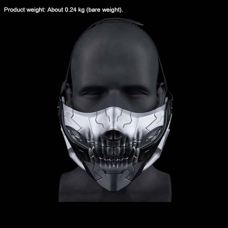 Rebel Skull Half-Face Mask Hal - Party Games No Props review and price