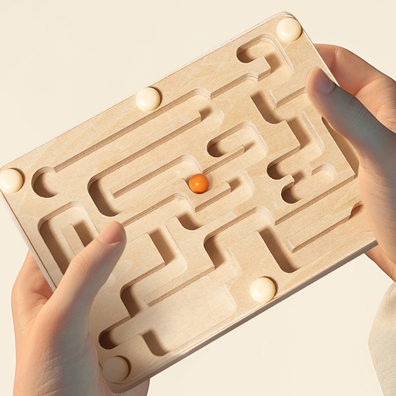 Small Wooden Balance Bead Maze - Party Games At Home review and price