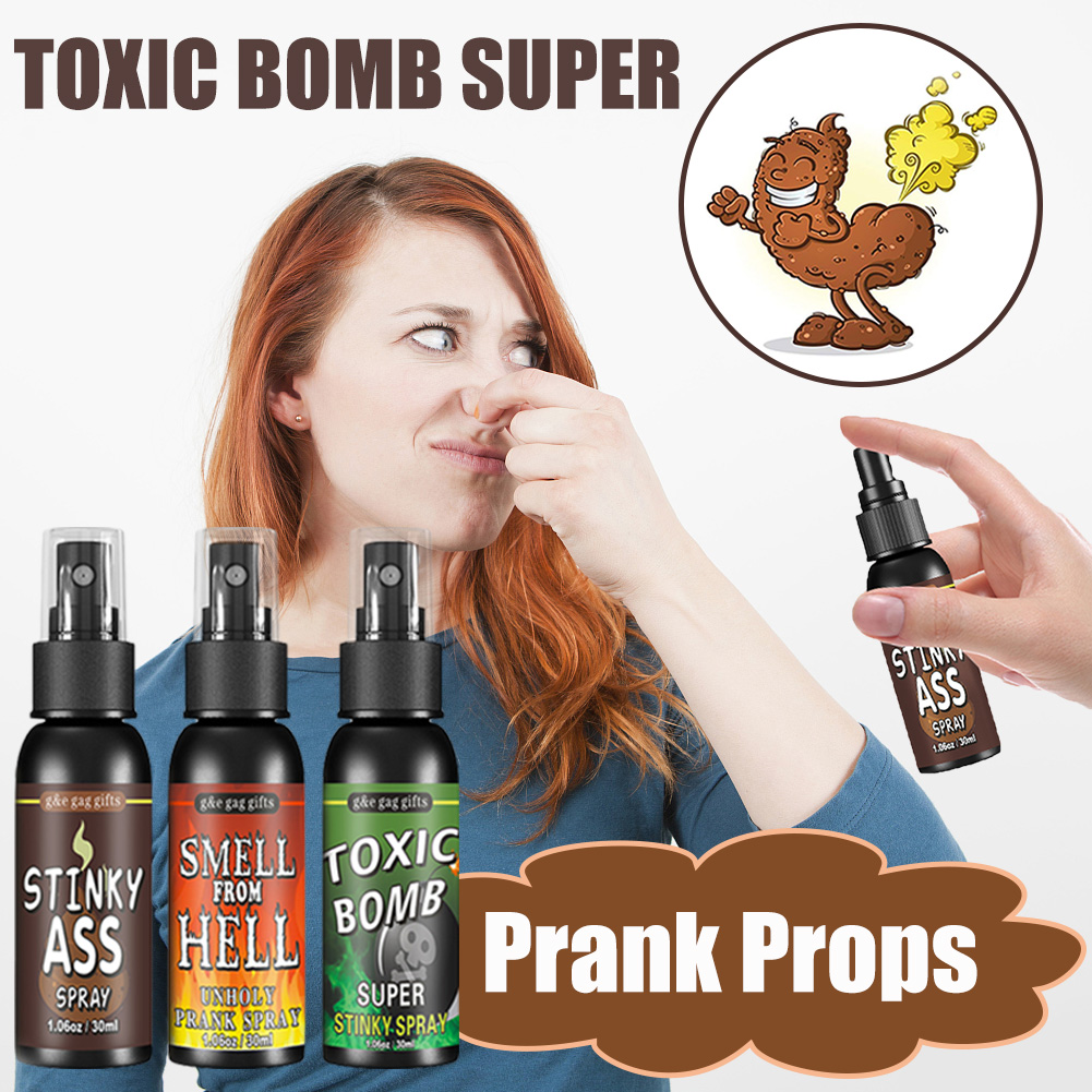 3pcs/set 30ml Liquid Fart Spra - Party Games Bomb review and price