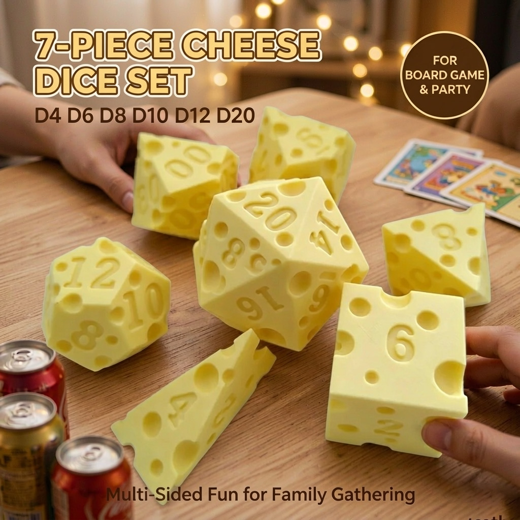 Creative Irregular Cheese Shap - Party Games No Props review and price