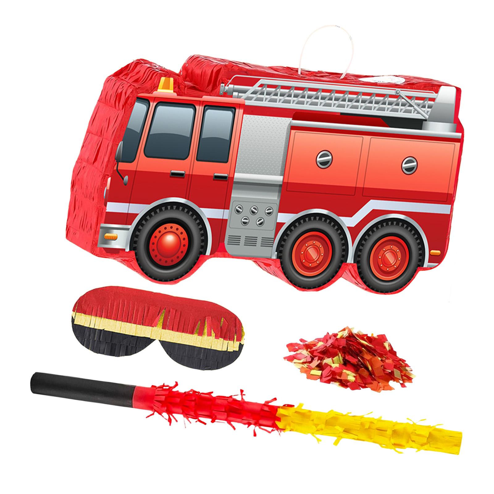 Fire Truck Themed Birthday Dec - Party Games Children review and price