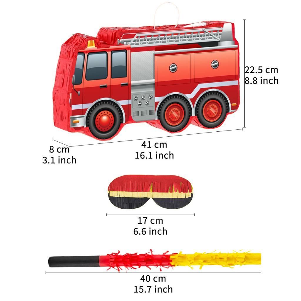 Fire Truck Themed Birthday Dec - Party Games Children review and price