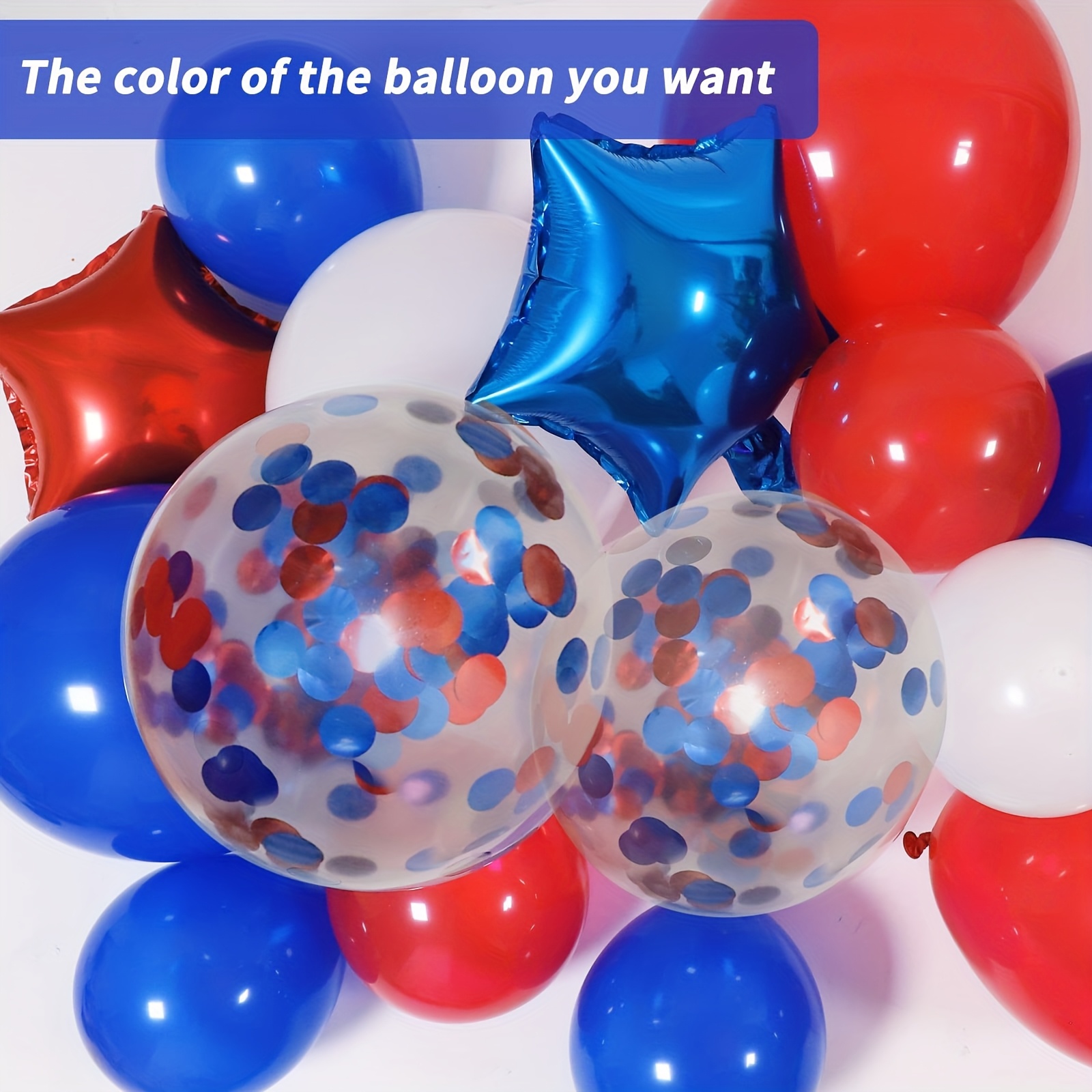 158pcs Red White Blue Patrioti - Party Games No Props review and price