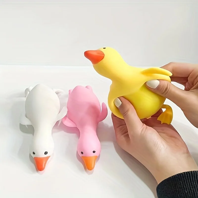 Funny Cute Stretchy Soft Duck  - Party Games Kids Birthday review and price