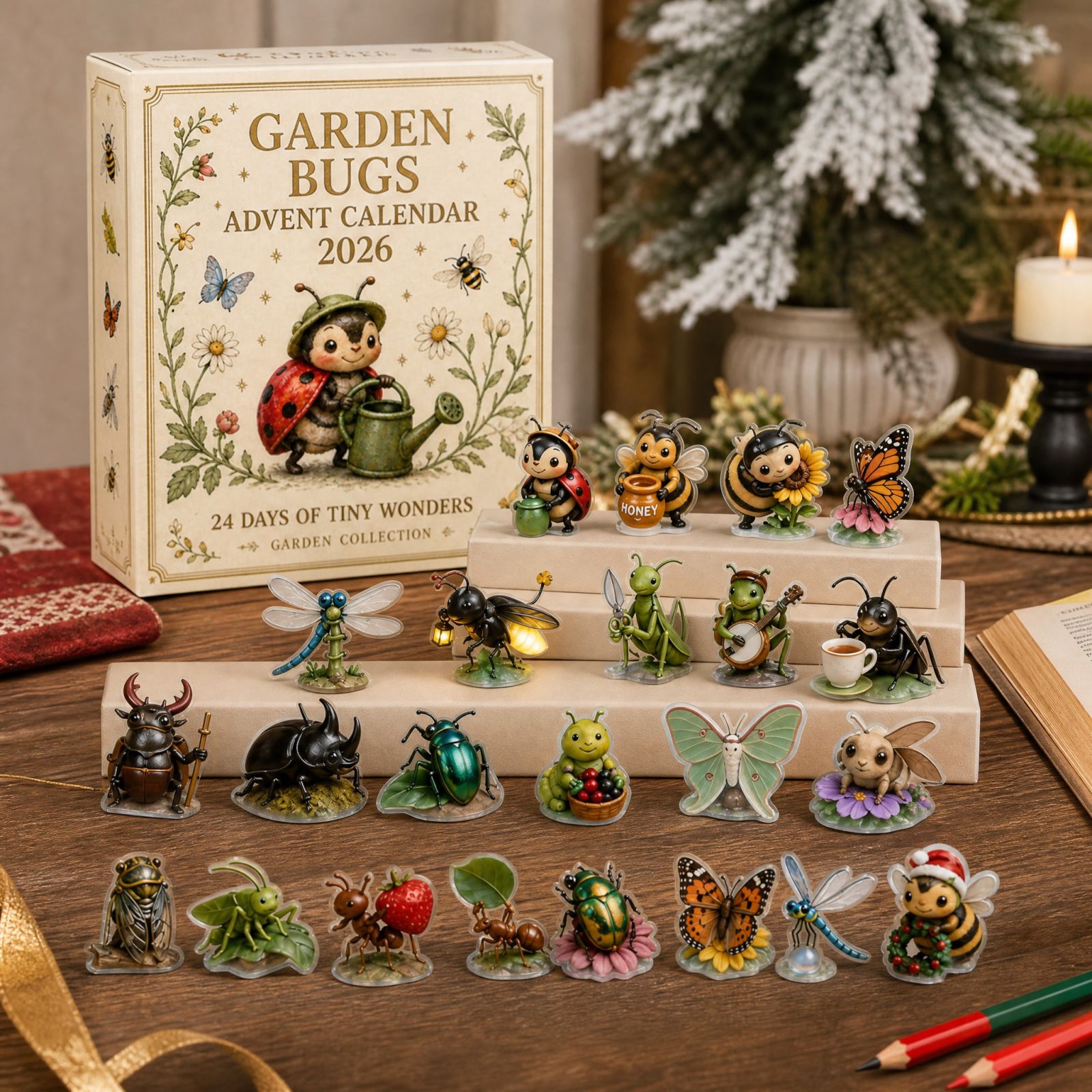 2026 Garden Bugs Advent Calend - Games Garden Party review and price