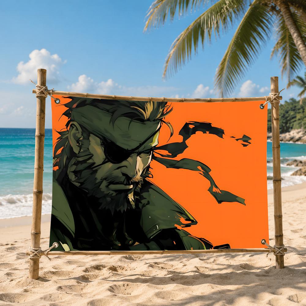 Metal Gear Popular Games Flags - Party Games Popular review and price