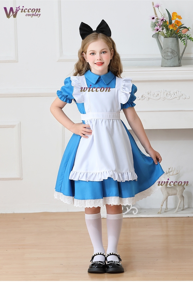 Children Girls Blue Alice in W - Party Games Alice In Wonderland review and price