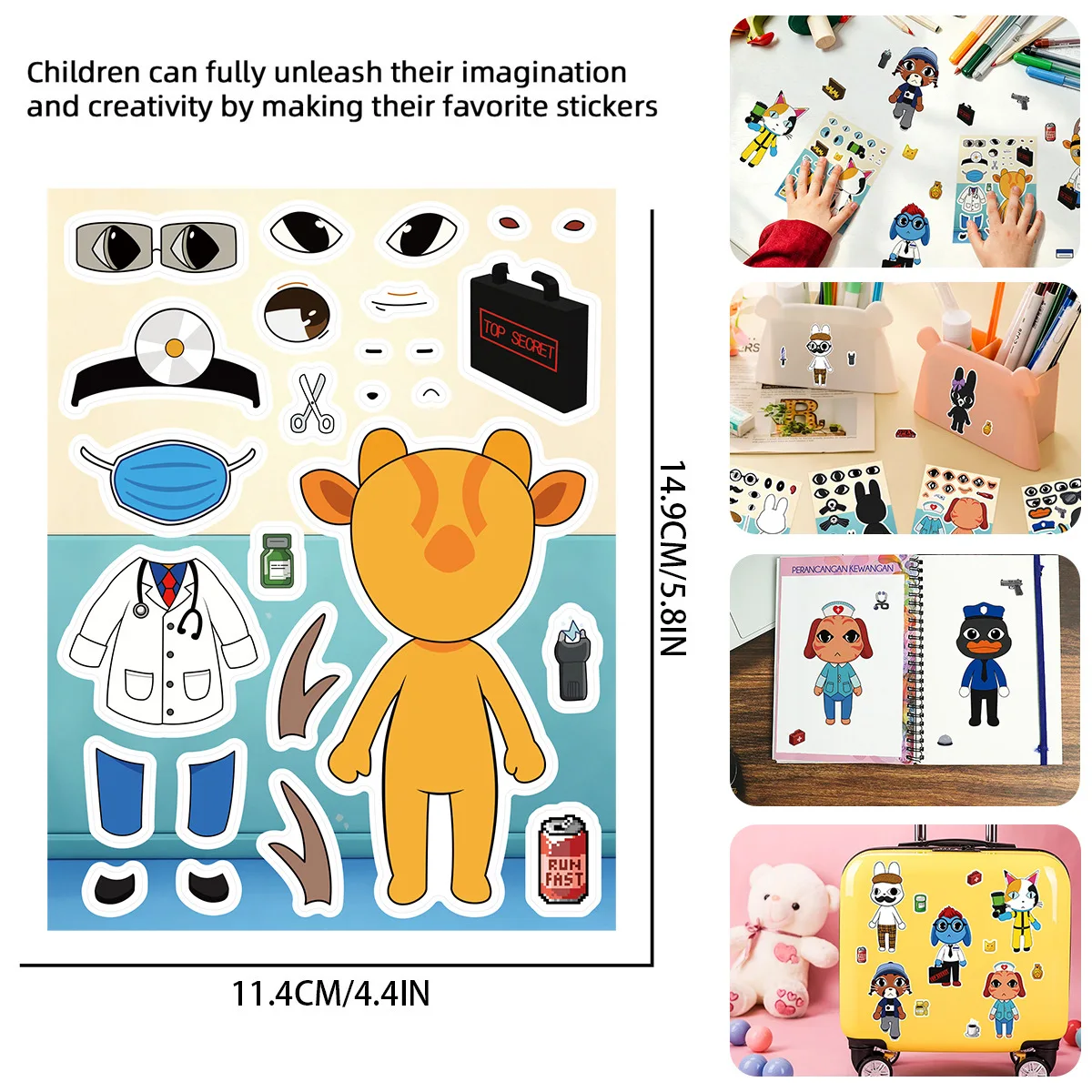 8Pcs/Set Animal Hospital Puzzl - Party Games Children review and price