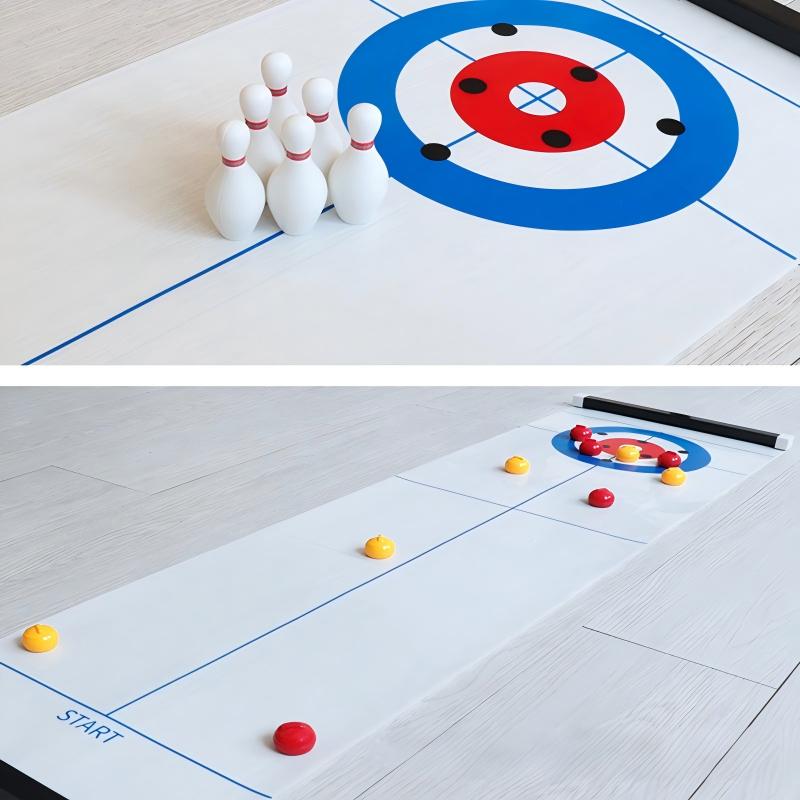New Mini Curling&Bowling Table - Party Games Indoor review and price