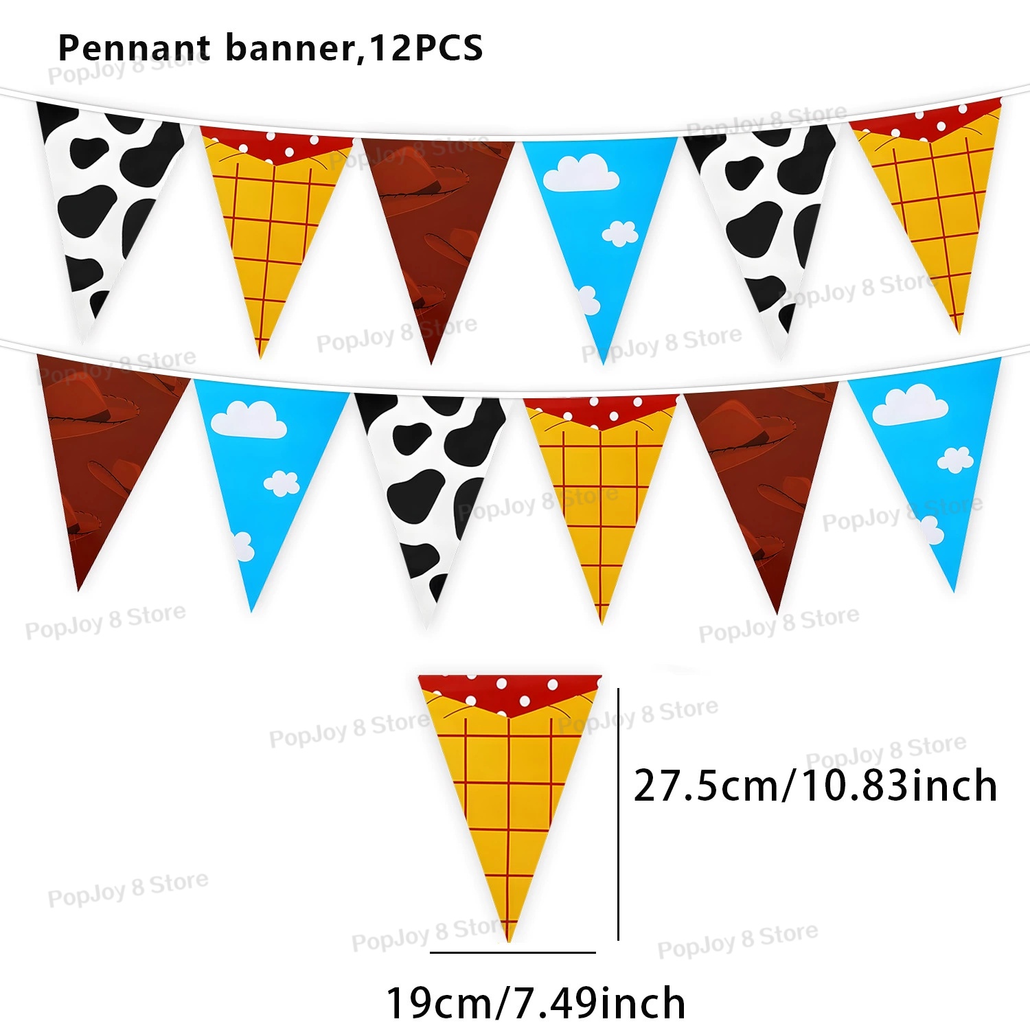 12Pcs Toy Theme Cartoon Story  - Games Garden Party review and price