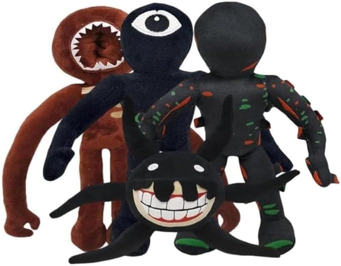 4PC Doors Plush Toys, Monster  - Party Games Indoor review and price