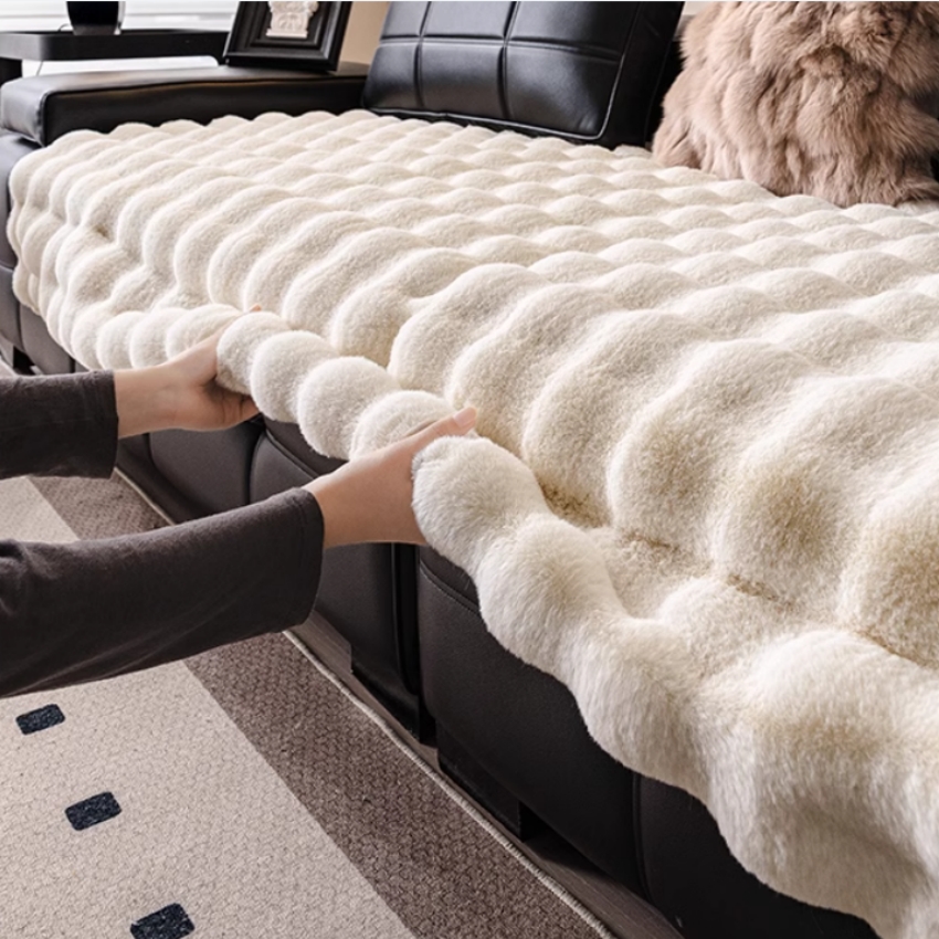 Faux Rabbit Fur Bubble Warm Pl - Washer Toss Set review and price