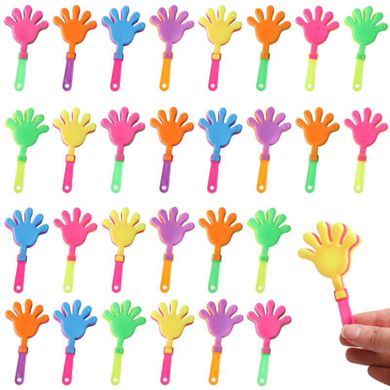 12/24Pcs Colorful Mini Hand Cl - Party Games No Props review and price