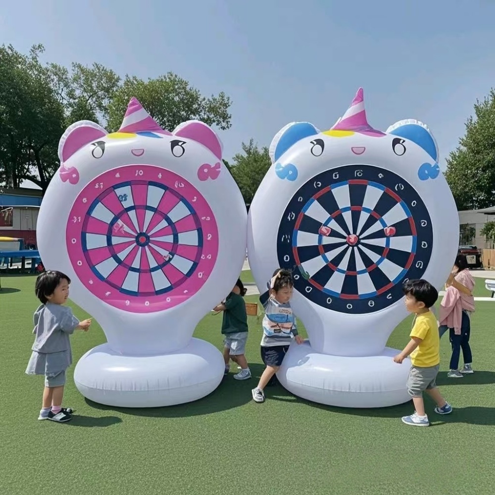 Inflatable Unicorn Throwing Ga - Games Garden Party review and price