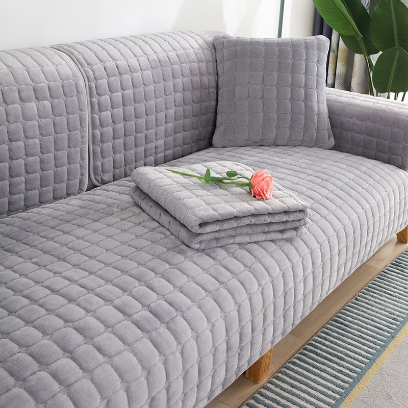 Velvet Sofa Cover Universal Pl - Washer Toss Set review and price