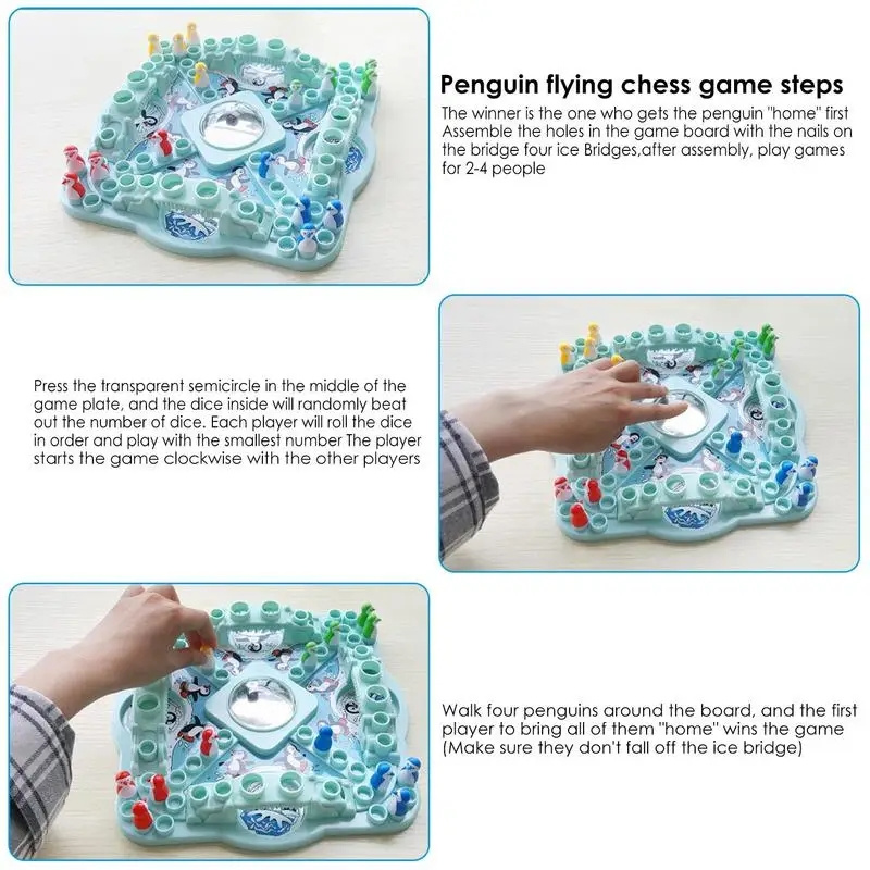 Multiplayer Penguin Flying Che - Party Games At Home review and price