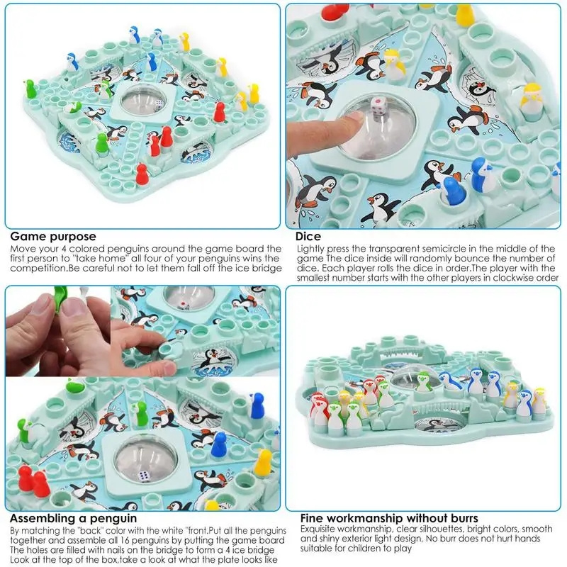 Multiplayer Penguin Flying Che - Party Games At Home review and price
