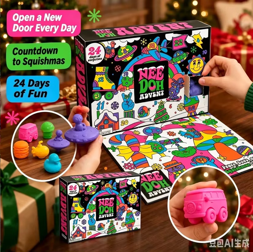 2027 New Hot Needoh Advent Cal - Party Games Children review and price