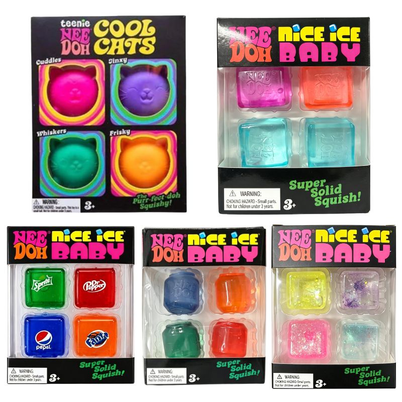 Mini 4 Pack Set Needoh Nice Ic - Party Games Children review and price