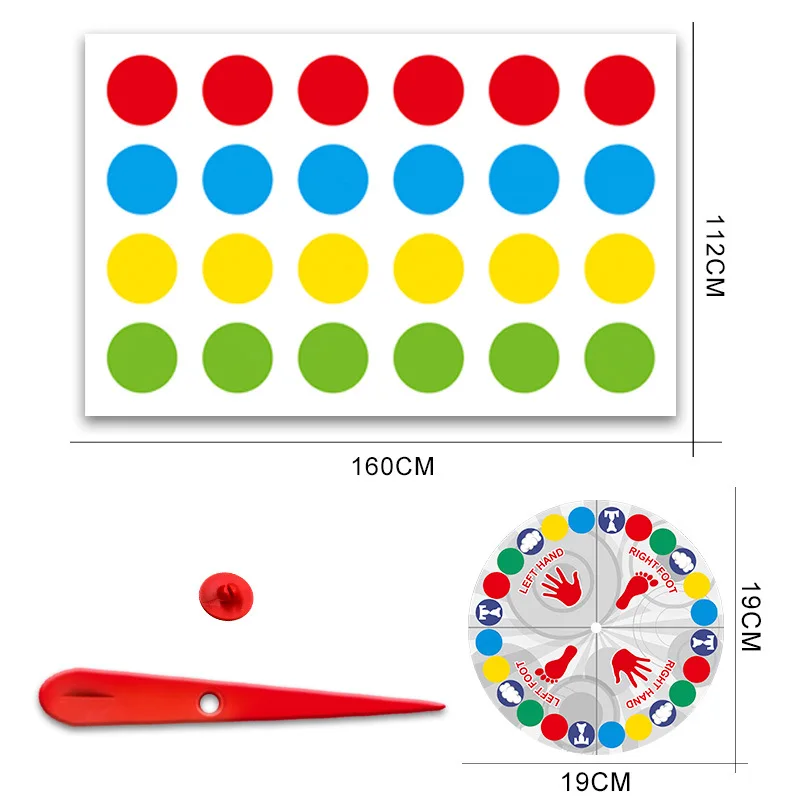 Hot-Selling Twister Game, Clas - Party Games For 3 People review and price